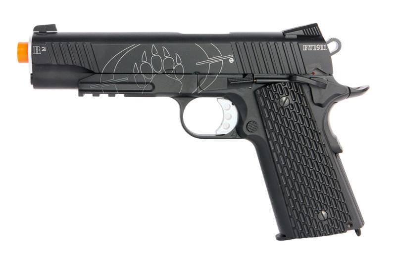Blackwater Full Metal 1911 R2 Tactical CO2 Blowback Airsoft Pistol