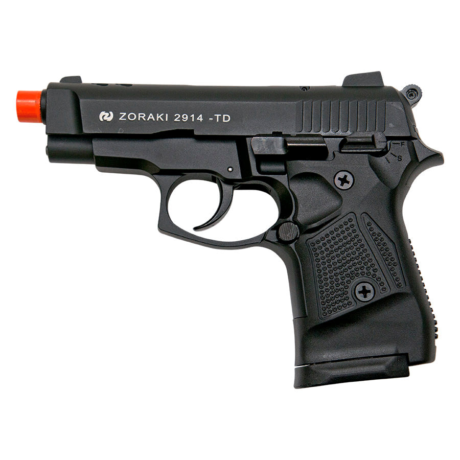 Zoraki M2914 Black Finish 9mm Front Firing Blank Gun