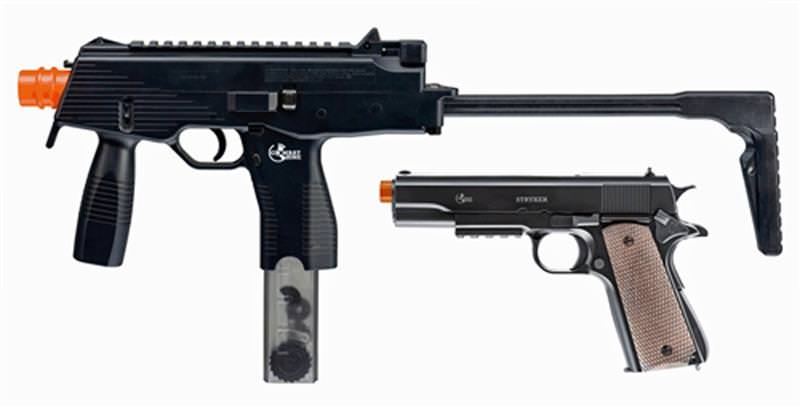 Airsoft Mag 9 SMG AEG and 1911 Pistol Combo Action Kit