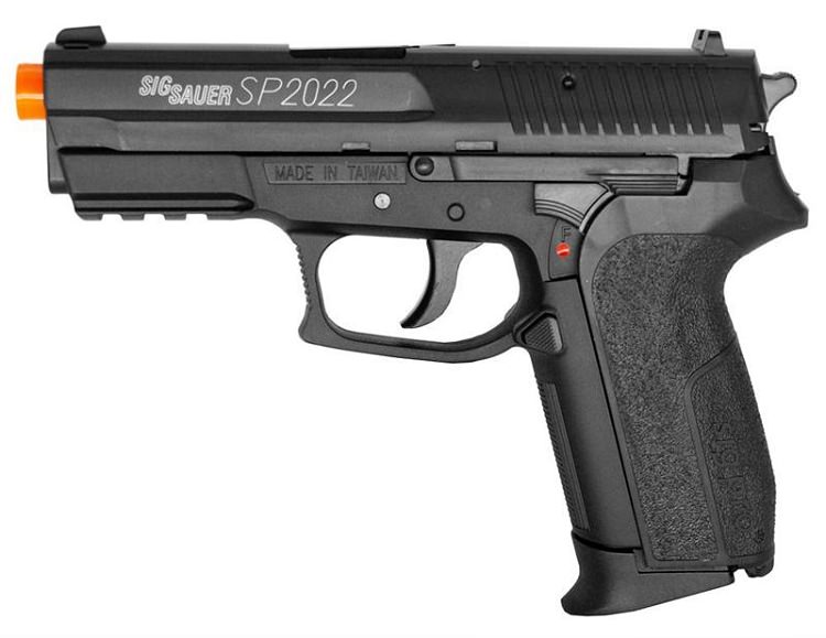 Sig Sauer Licensed SP2022 FPS-380 CO2 Airsoft Pistol