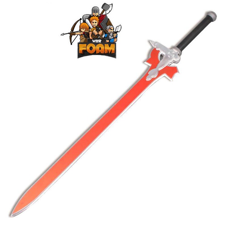 SAO Kirito Elucidator Demonic Foam Cosplay Sword