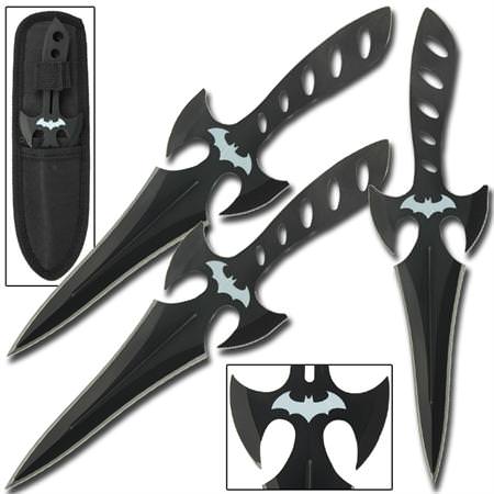 Midnight Vengeance 3 Piece Throwing Knife Set