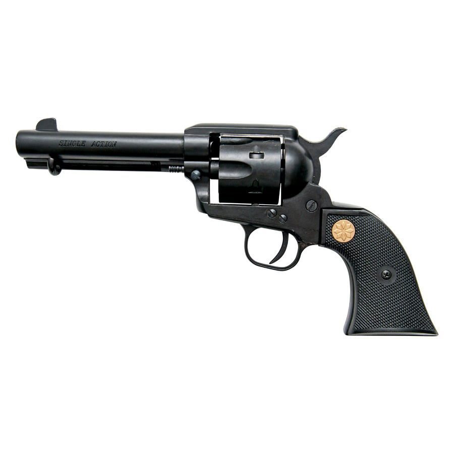 Kimar Deluxe 1873 6mm Fast Draw Blank Firing Revolver Black Finish