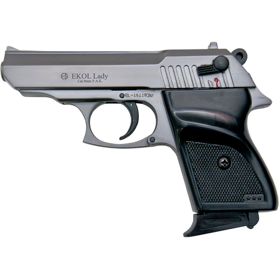 Combat Semi Automatic Blank Firing Pistol Fume Finish
