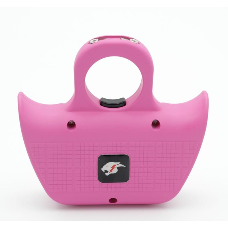 Mini Jogger Pink Sting Ring Self Defense Rechargeable Stun Gun