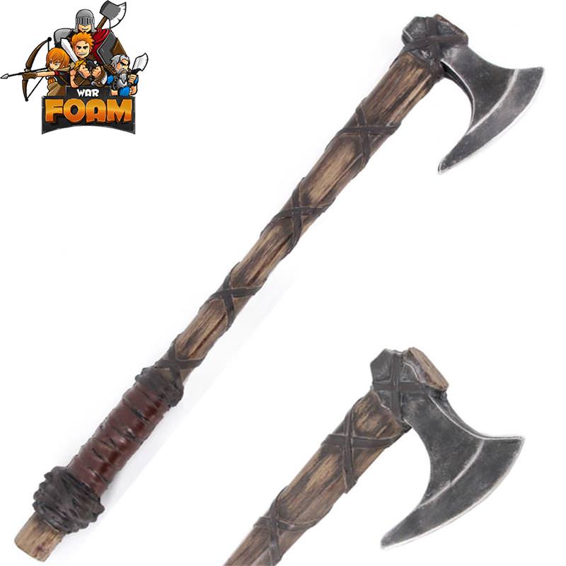 25" Medieval Foam Viking Battle Axe Costume Cosplay Prop Weapon