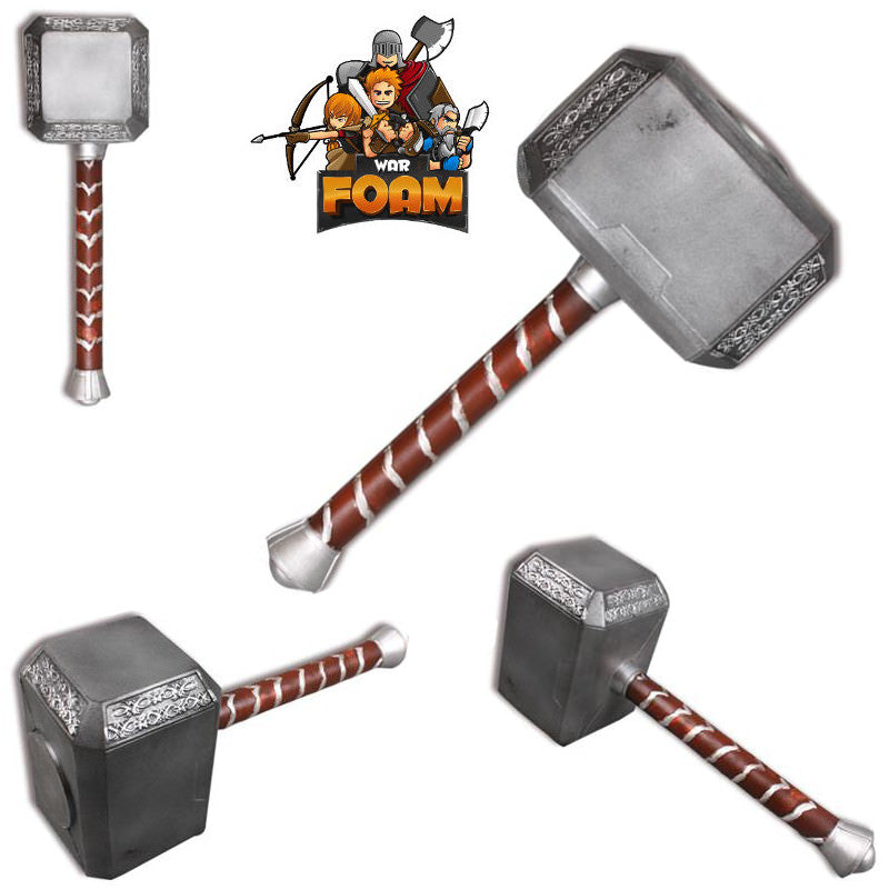 Foam Costume Block Cosplay Hammer LARP
