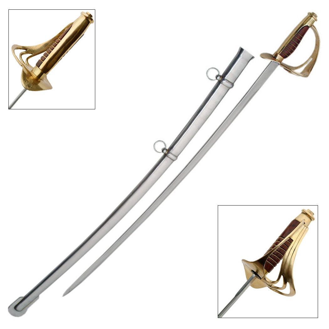 Civil War 1840 Cavalry Saber Trooper Sword