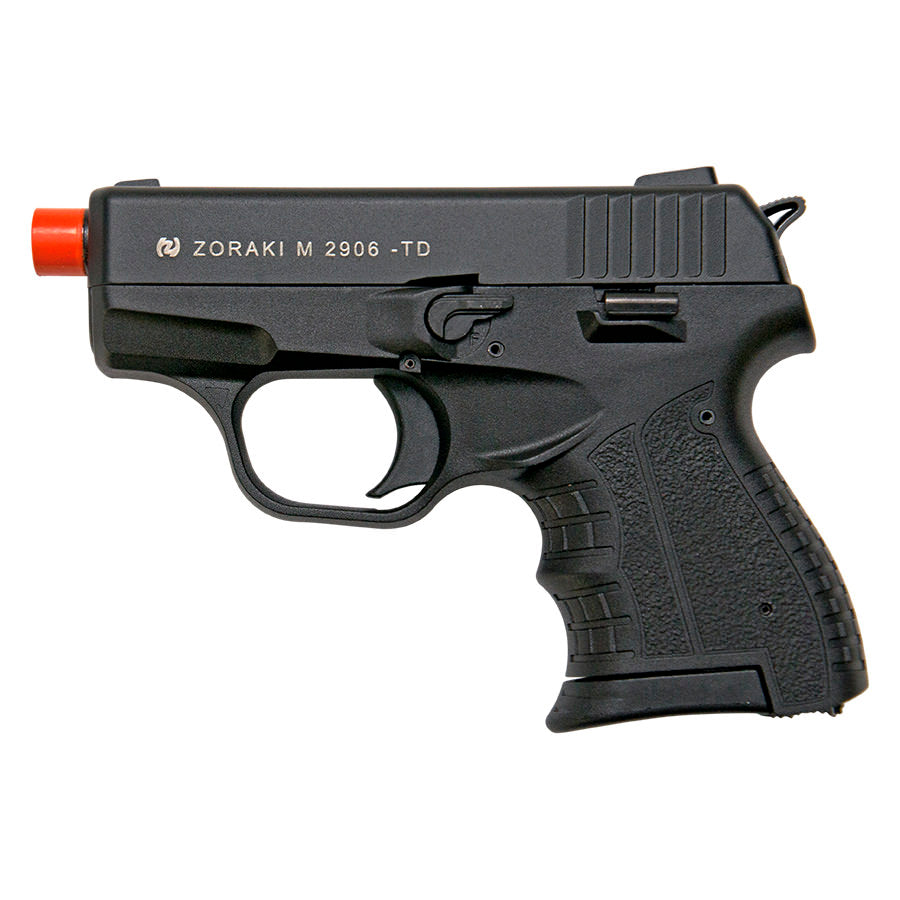 Zoraki M2906 Black Finish 9mm Front Firing Blank Gun Semi Automatic Pistol