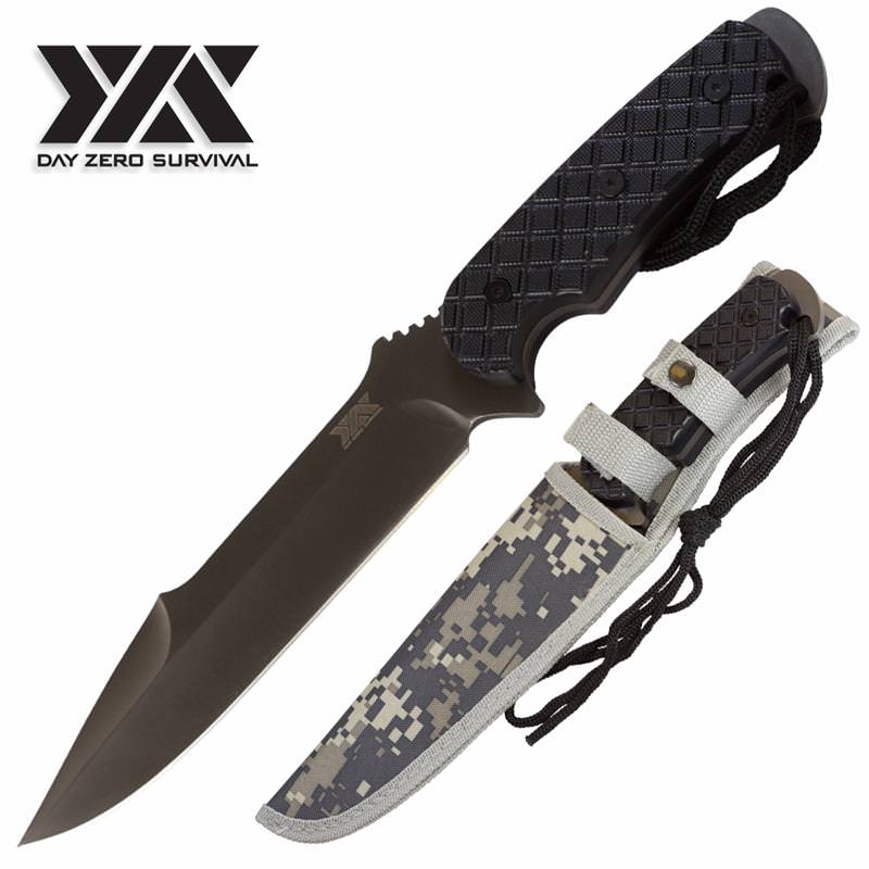 Sharp Full Tang Camping Survival Hunting Fixed Blade Knife 12.2 Inch Overall