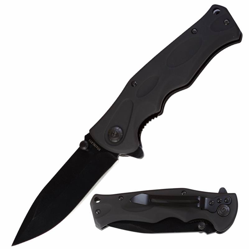 Spring Assisted Open Pocket Knife Tactical Combat