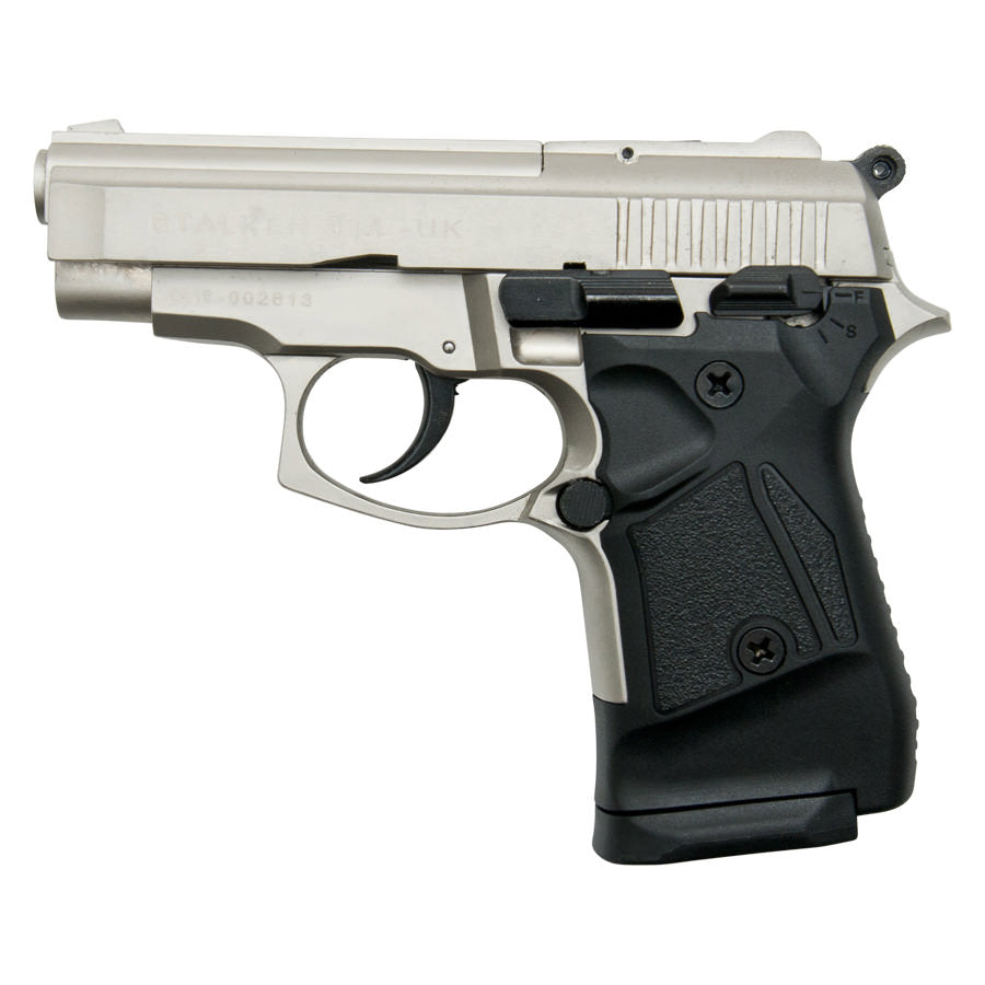 Stalker 914 Satin Finish - 9mm Blank Firing Replica Zoraki Gun