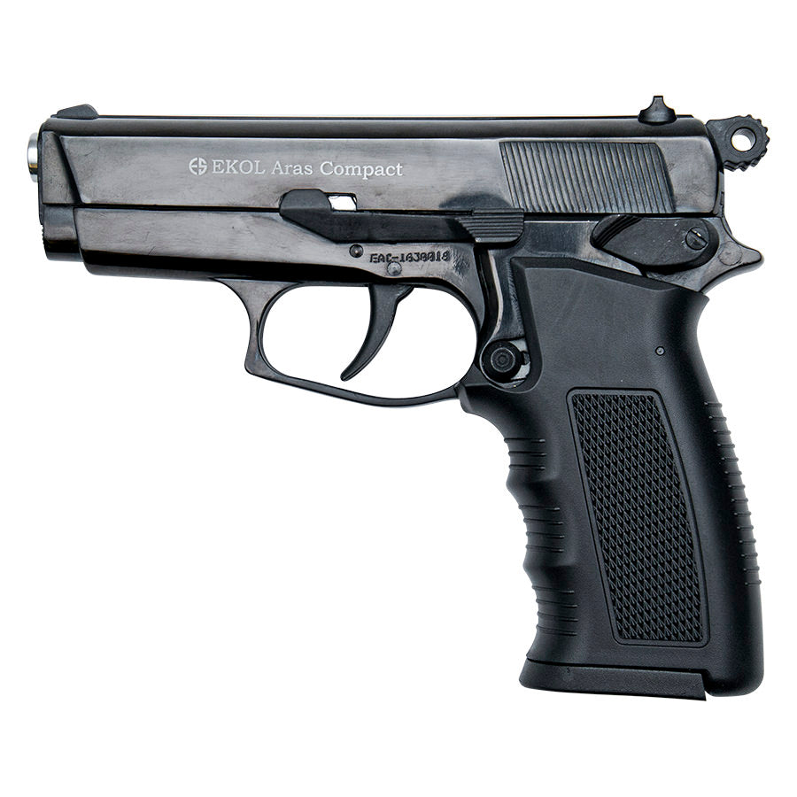 ARAS Compact HP Black - 9MM Blank Firing Replica Gun