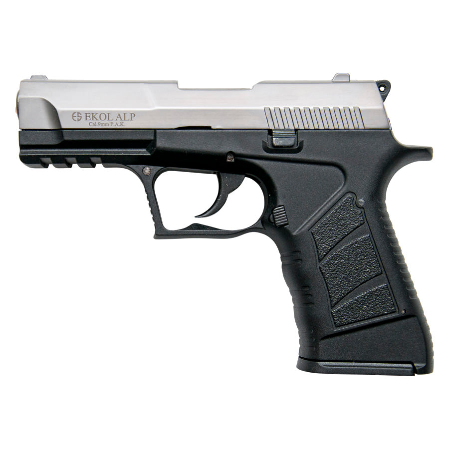 EKOL ALP Fume Finish 9mm Sub-Compact V92F Blank Firing Gun