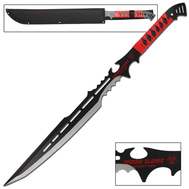 Bio-Terror Zombie Slayer Recovery Crew Sword