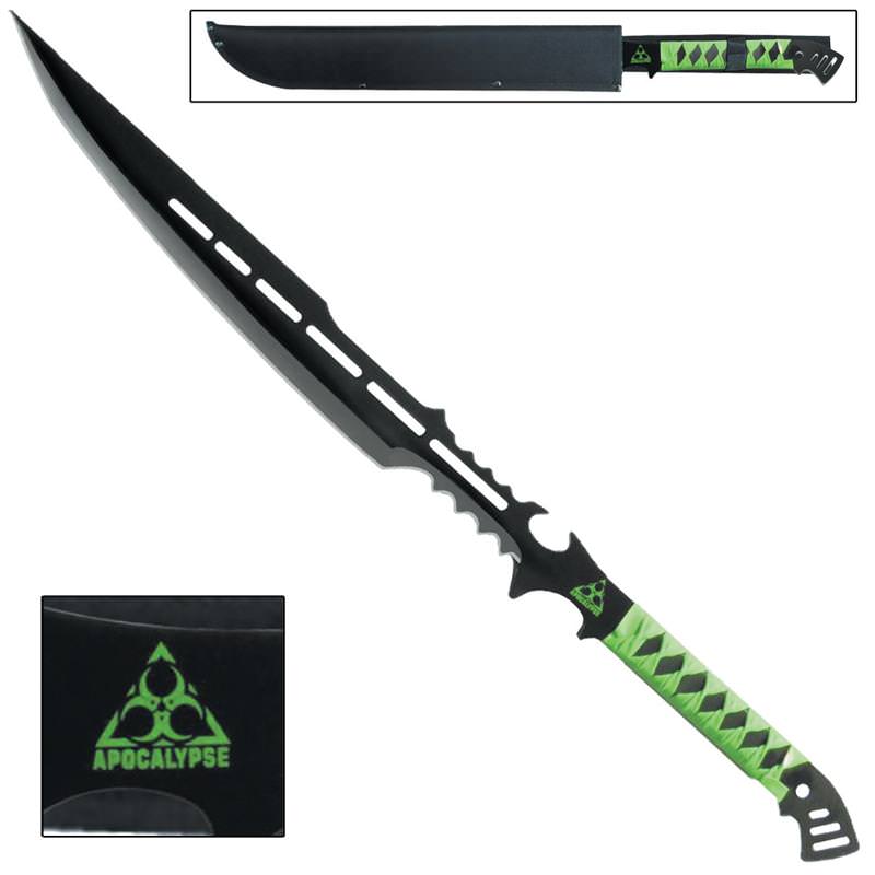 Bio-Terror Zombie Apocalypse Massacre Death Sword