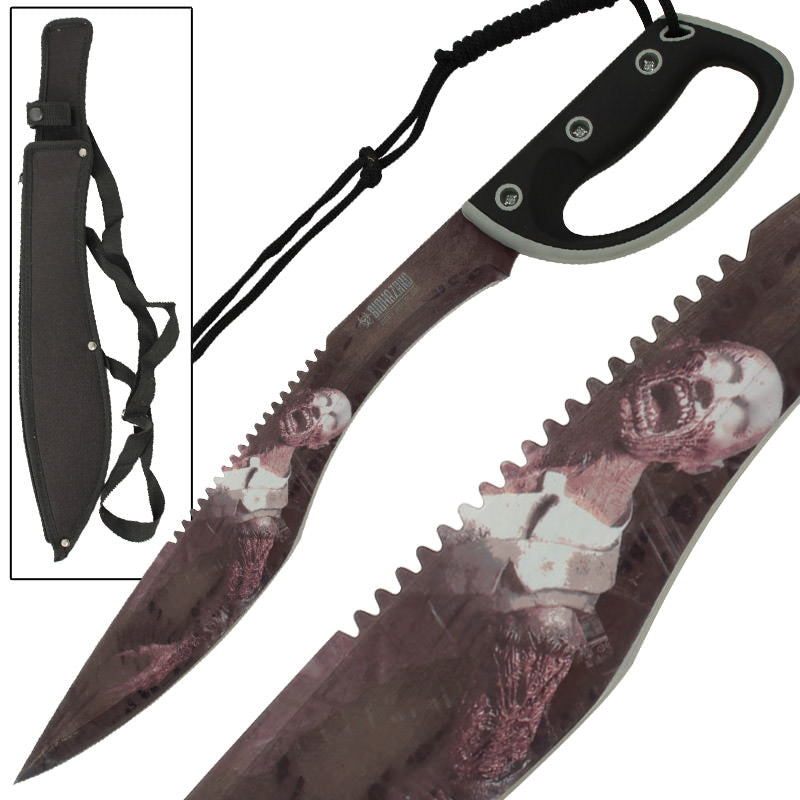 Biohazard Zombie Survival Gear Gurkha Kukri Machete