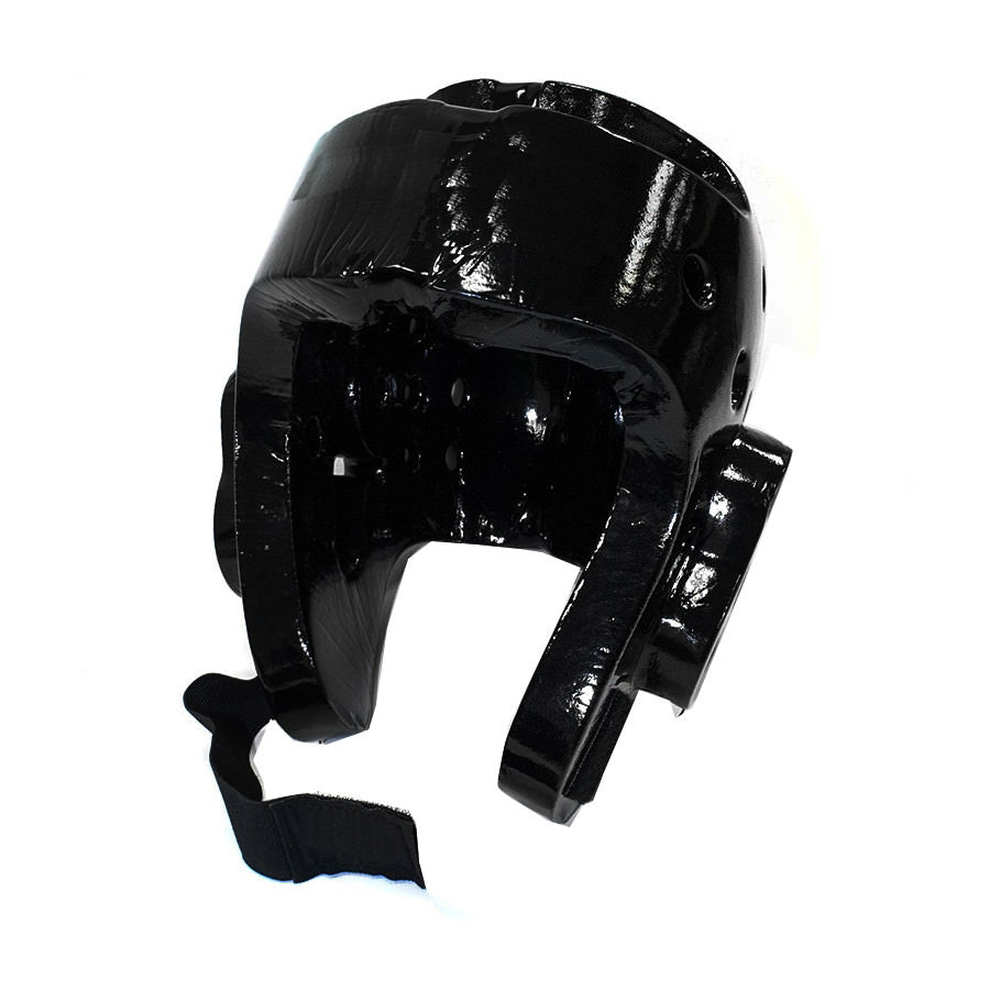 Martial Arts Protective Head Gear Black - Sparring Karate Taekwondo Size Small