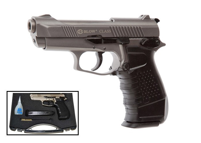 Blow Class Fume Finish Starter Pistol 9MM Blank Firing Gun