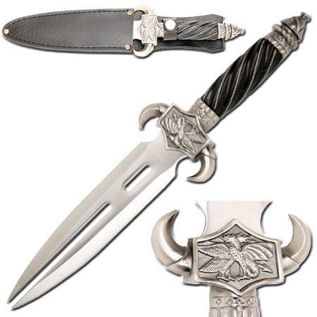 The Dragon Claw Dagger 12.5" Silver 2 Point Wasp Blade