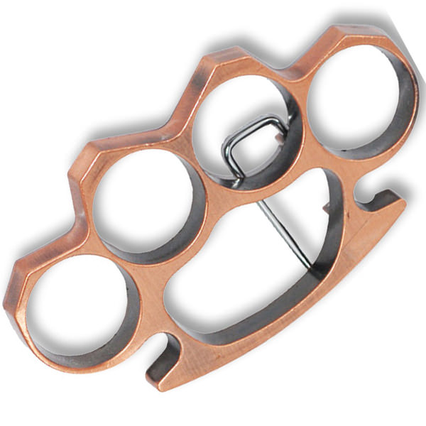 Copper Heavy Duty Fancy Belt Buckle - Paper Weight
