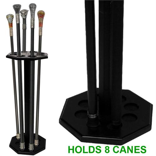 Cane Swords Display Stand Holds 8 Canes