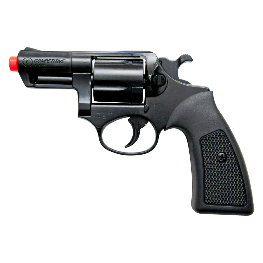 Kimar COMPETITIVE Black Finish 9mm Front Firing Blank Revolver 2" Barrel