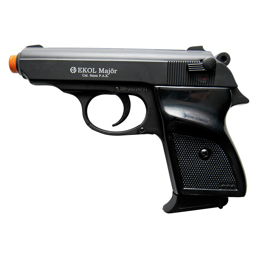 MVP Front Firing Blank Replica Gun - Black Finish