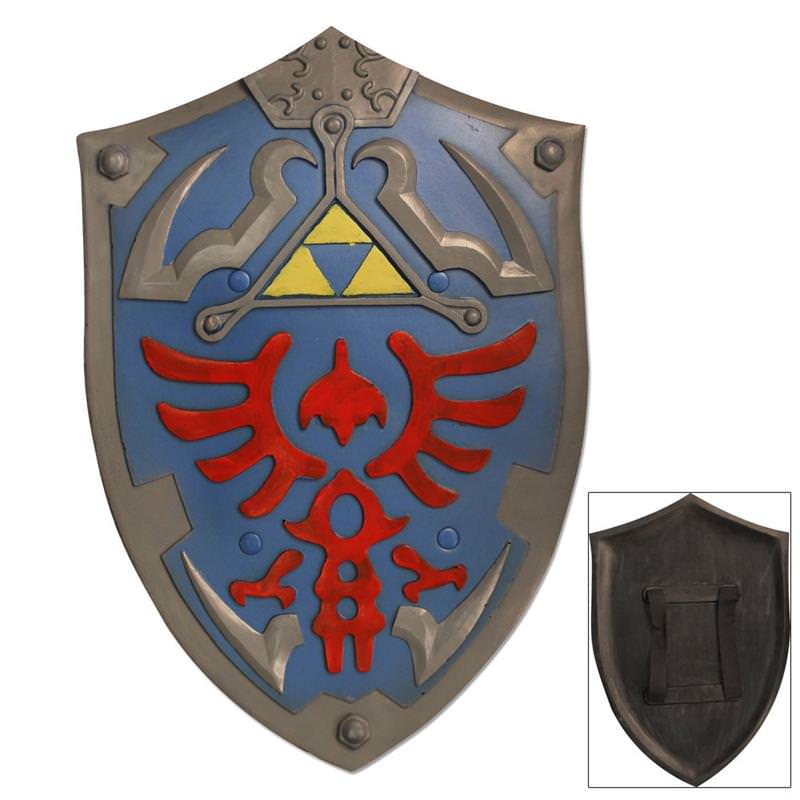 Legend Of ZELDA Foam SHIELD Hylian Link Triforce Cosplay LARP