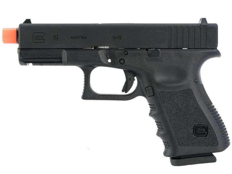 Officially Licensed GLOCK 19 Gas Blowback Airsoft Gun Pistol Metal Slide