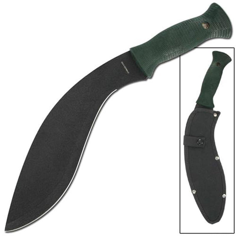 Gurkha Blade Kukri Knife Rubber Grip