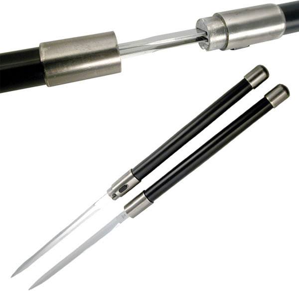 Counterspy Twin Ninja Fighting Swords
