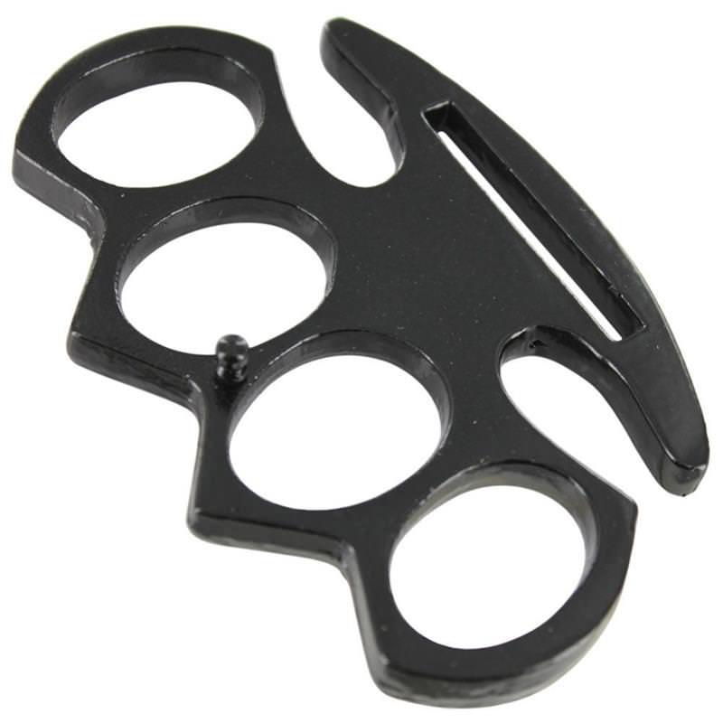 Aluminum Radical Knuckle Buckle Paperweight Black
