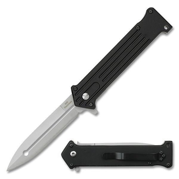 Legal Joker Spring Assisted Knife 440 Stainless Steel Blade