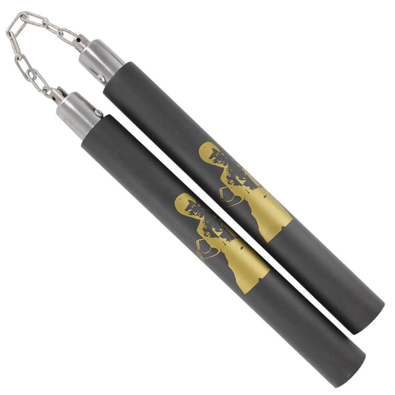 Kung Fu Master Martial Arts Training Nunchaku Black