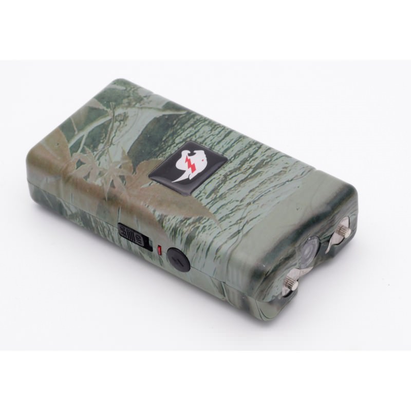 Camo Zebra Max Power 10 Million Volt Stun Gun Rechargeable LED Light