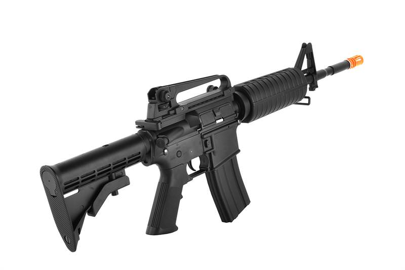 War Inc Full Auto M4A1 Carbine Tactical Airsoft AEG Rifle w/ Accessory Kit