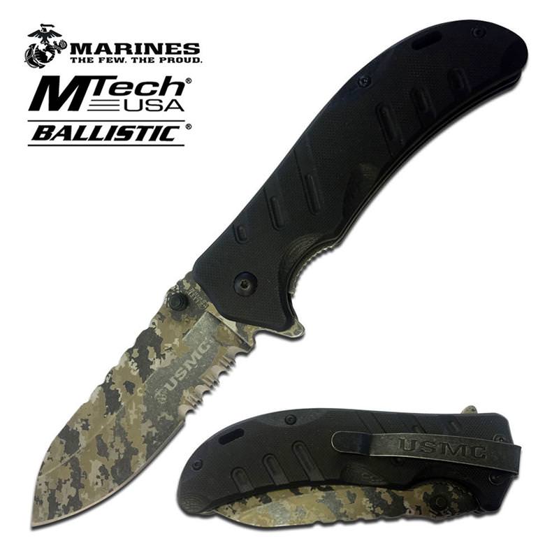 US Marines The Few The Proud Spring Assisted Folding Knife