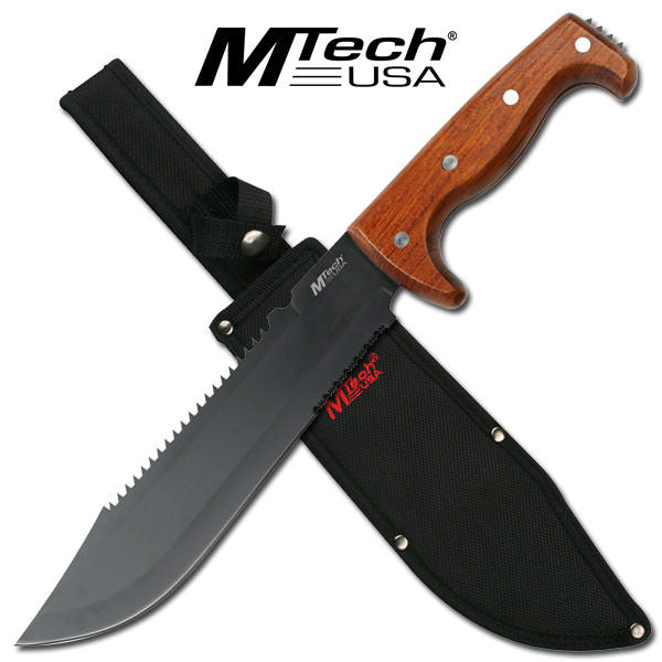 MTech 15.5 Inch Overall Zombie Hunter Survival Machete Knife