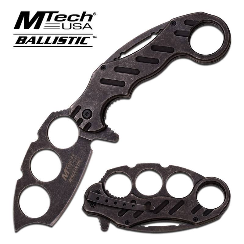MTech USA Assisted Opening Knuckler Knife