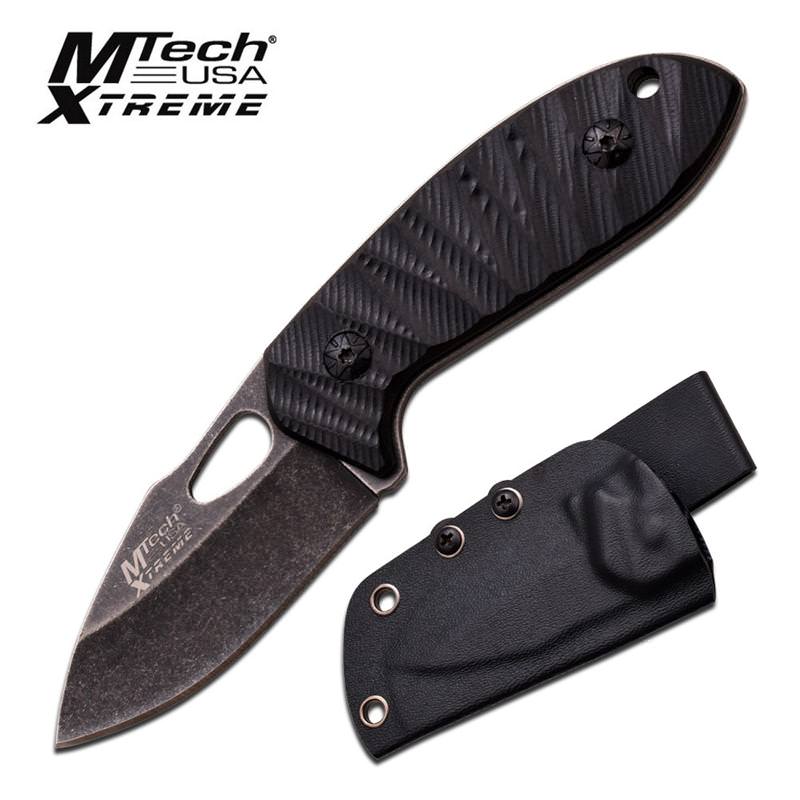 MTech 6.1" Tactical Full Tang Combat Hunting Knife with Kydex Sheath