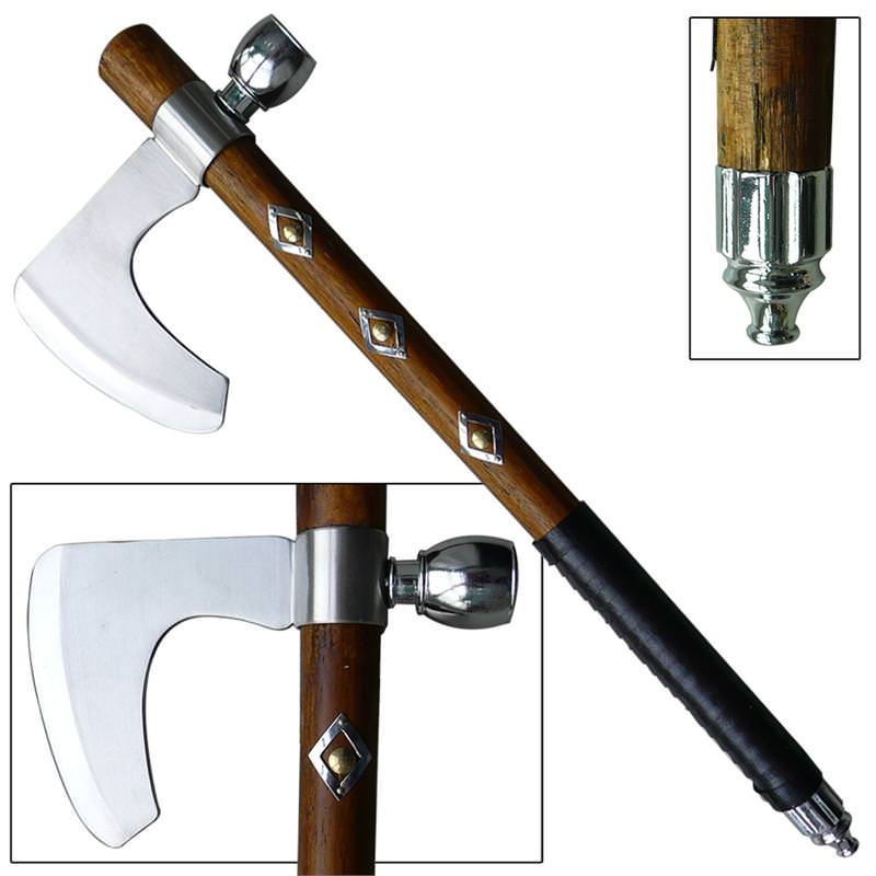 Plains Indian Lakota Tomahawk Peace Pipe