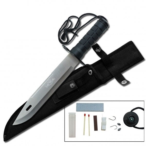 Ultimate Outdoor Hunting Survival Knife With Sheath