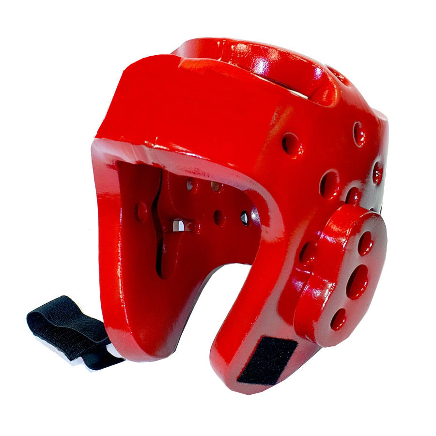 Martial Arts Protective Head Gear Red - Sparring Karate Taekwondo Size X-Large