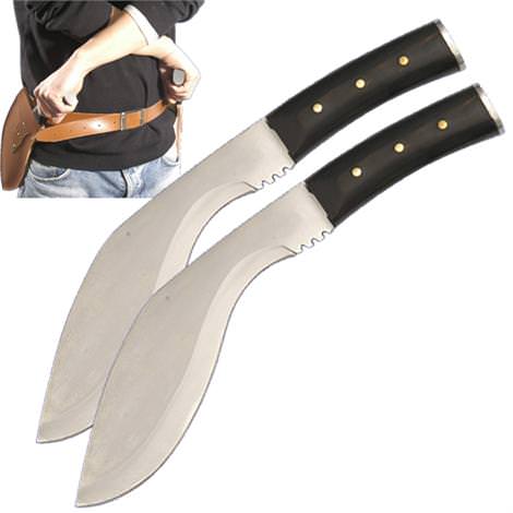 Resident Evil Anti Zombie 2 Pc Knife Set Alice With Custom Sheath