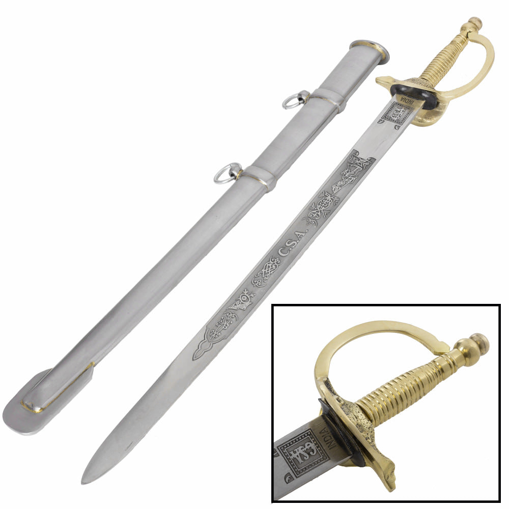 CSA/NCO A Confederate Non-Commissioned Officers Short Sword