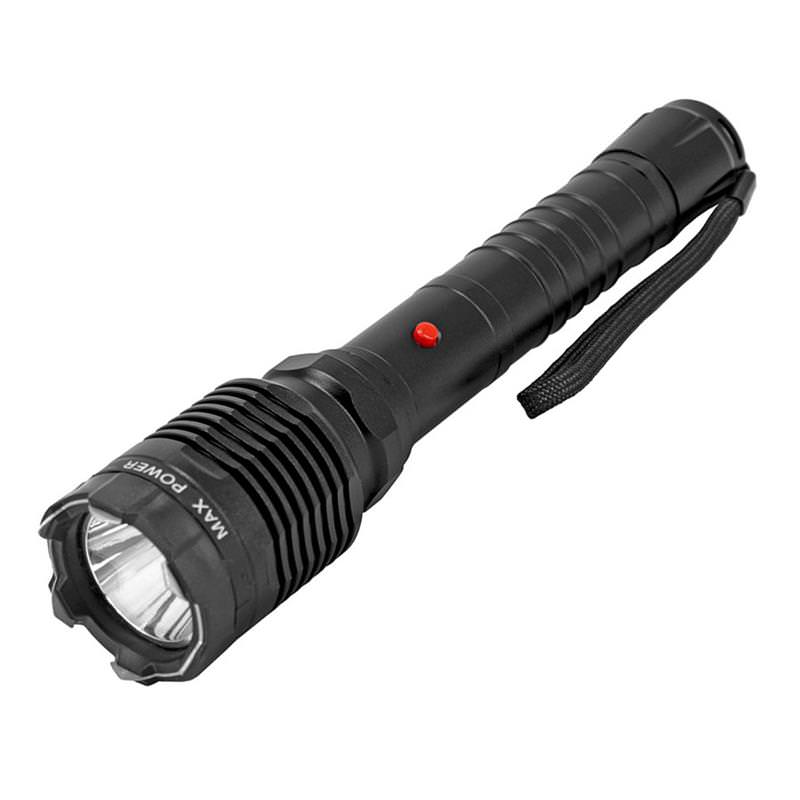 Special Force Tactical Metal Stun Gun Rechargeable LED Flashlight