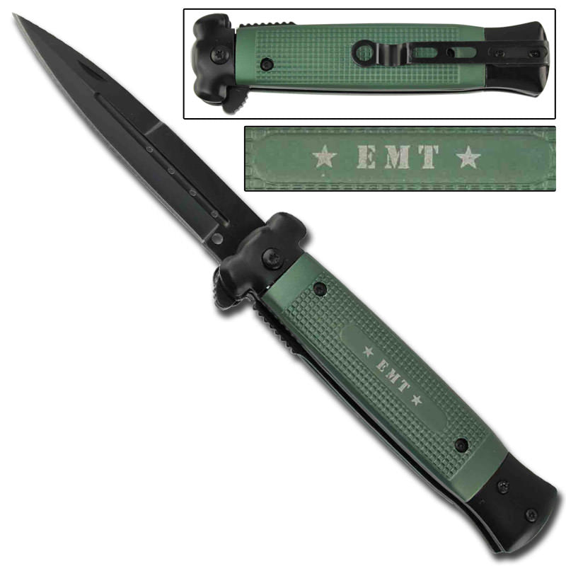 Striker Spring Assisted Knife EMT Rescue Knives