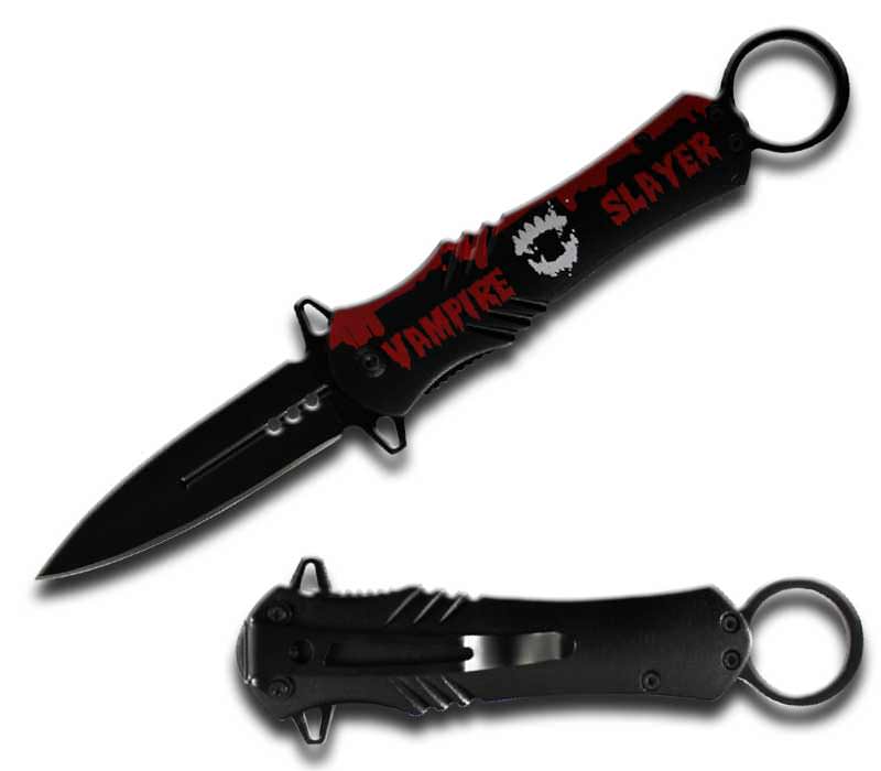 Spring Assist - 'Legal Auto Knife' - Vampire Slayer Dagger Style