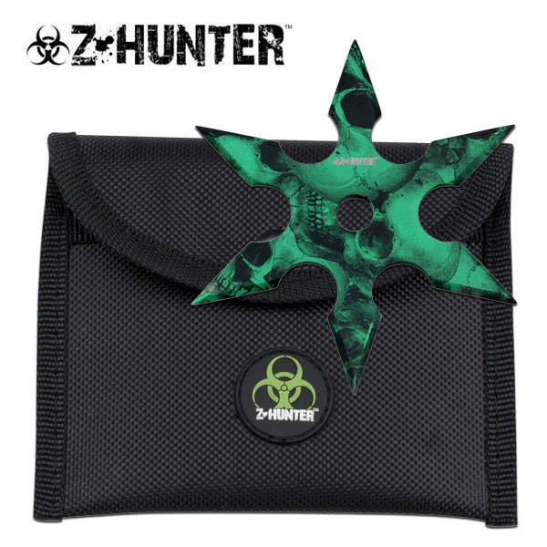 4" Sharp 5-point Throwing Star Zombie Ninja Shuriken